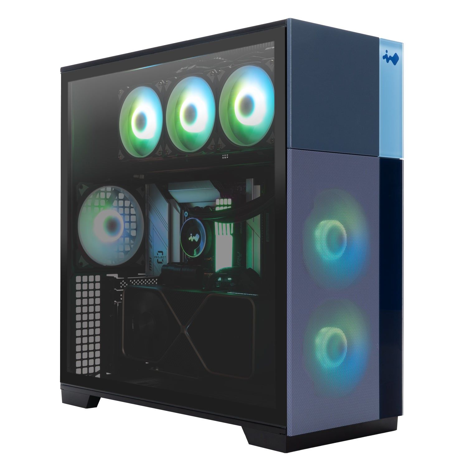 InWin F5 Gehäuse - schwarz