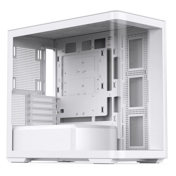 Jonsbo D300 Midi-Tower  270 Grad  Tempered Glass - weiß