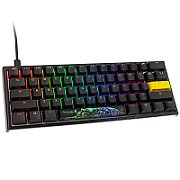 Ducky One 2 Pro Mini Gaming Tastatur  RGB LED - Cherry Black (US)