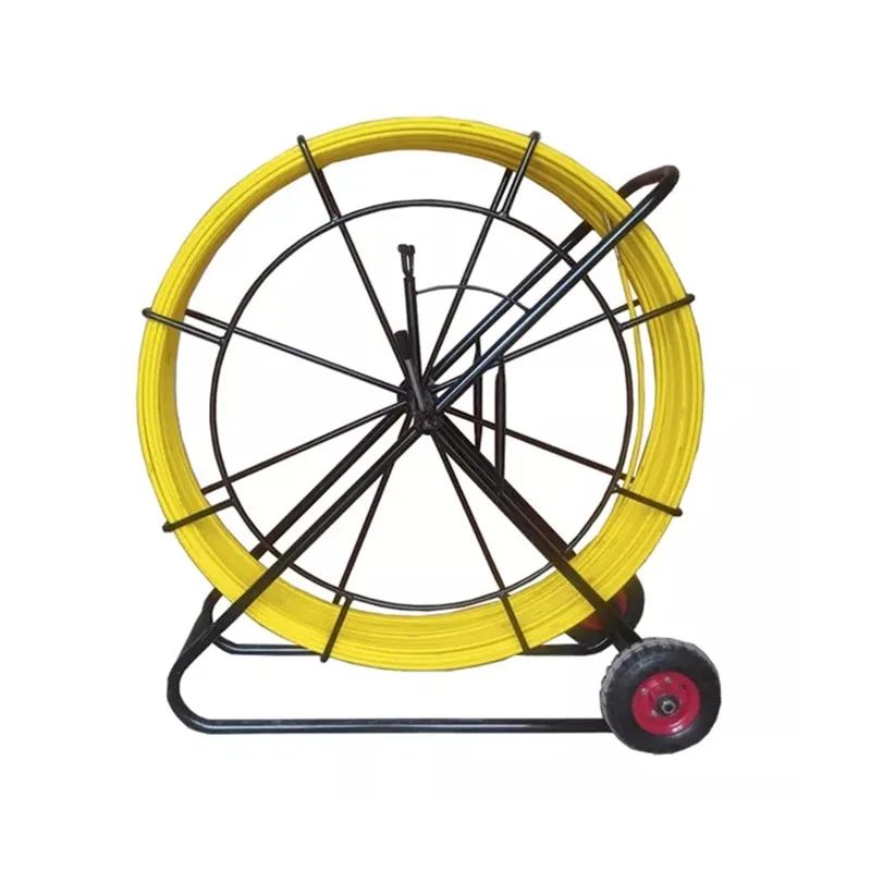 Extralink Pilot 8mm 250m | Pilot do przeciągania kabli | włókno szklane FRP  śr. 8mm  dł. 250m  żółty