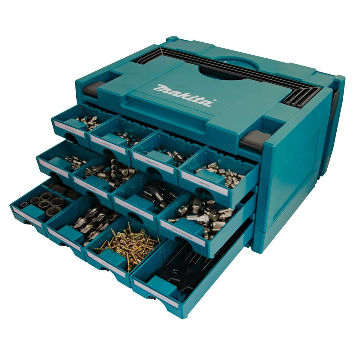 MAKITA MAKPAC SUITCASE WITH DRAWERS (3x4)