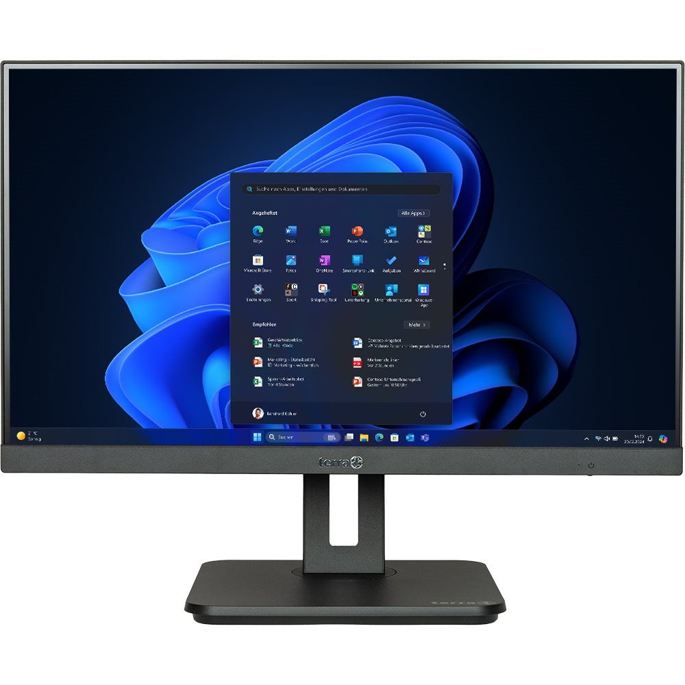 All-In-One Terra Greenline series 2410HA, 23.8 inch 1920 x 1080, Intel Core i5-12400 (6 C / 12 T, 2.5 GHz - 4.4 GHz, 18 MB cache), 16 GB RAM, 500 GB SSD, Intel Intel UHD Graphics 730, Windows 11 Pro