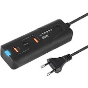 Esperanza EZC109 mains charger 60W Black