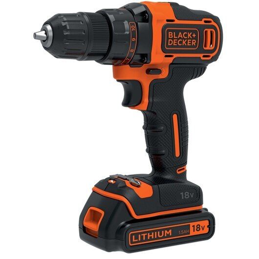 Drill driver 18.0V/1.5AH  Li-ion  2 AKU 2 gears