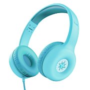 Casti Trust Nouna cu fir pentru copii, frecventa raspuns 20 Hz - 20.000 Hz, senzitivitate 92 dB, albastru