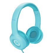 Casti Trust Nouna cu fir pentru copii, frecventa raspuns 20 Hz - 20.000 Hz, senzitivitate 92 dB, albastru