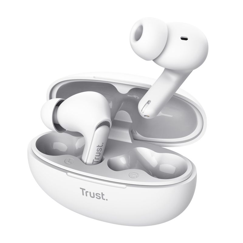 Casti Trust Yavi earbuds BT, frecventa raspuns 20 Hz - 20.000 Hz,  negru