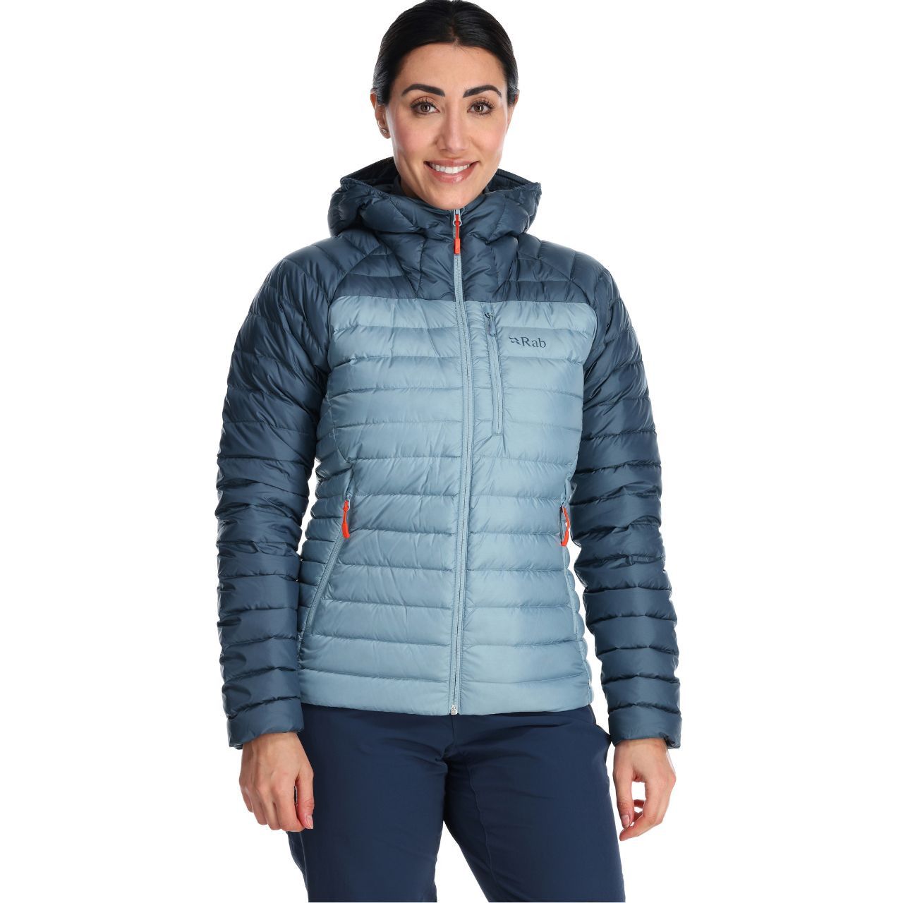 Alpine microlight jacket women-orion blue-citadel-10 (s)