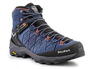 Shoes alp trainer 2 mid gtx-dark denim-fluo orange-uk 7 5 (41)