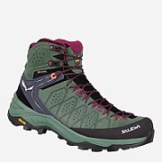 Shoes alp trainer 2 mid gtx women-duck green-rhododendon-uk 6 (39) SALEWA