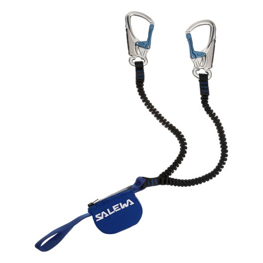 Premium lanyard attac-black-blue SALEWA