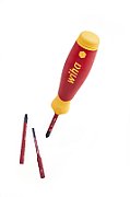 Screwdriver with bit magazine PocketMax® Electric