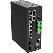 AXIS D8208-R INDUSTRIAL POE++ S/8-PORT MANAGED INDUSTRIAL POE++