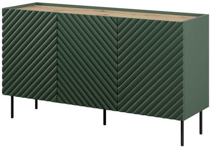 3D2SZ ONDA chest of drawers 150x45xH85 green