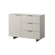 Cama 1D3S ALMA chest of drawers 120x41.5xH90 cashmere