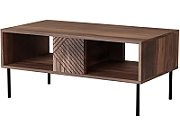 PAFOS bench/table 120x60x50 cm Black matte