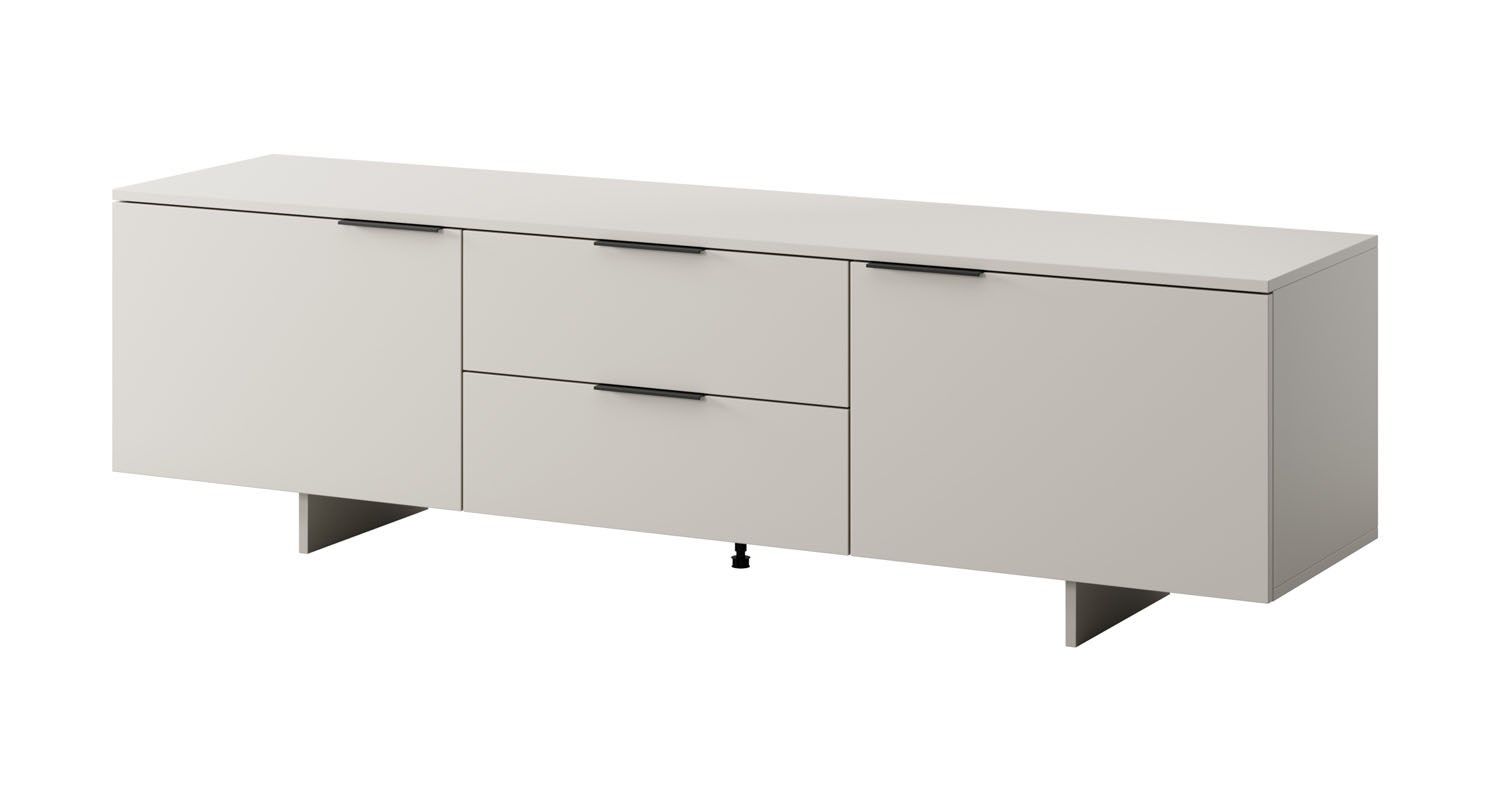 Cama RTV 2D2S ALMA cabinet 180x41.5xH55 cashmere
