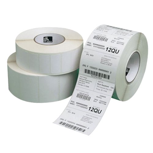 LABEL, PAPER, 102X51MM THERMAL TRANSFER, Z-SELECT 2000T , COATED, PERMANENT ADHESIVE, 76MM CORE, RFID, 2012/ROLL, 1/BOX