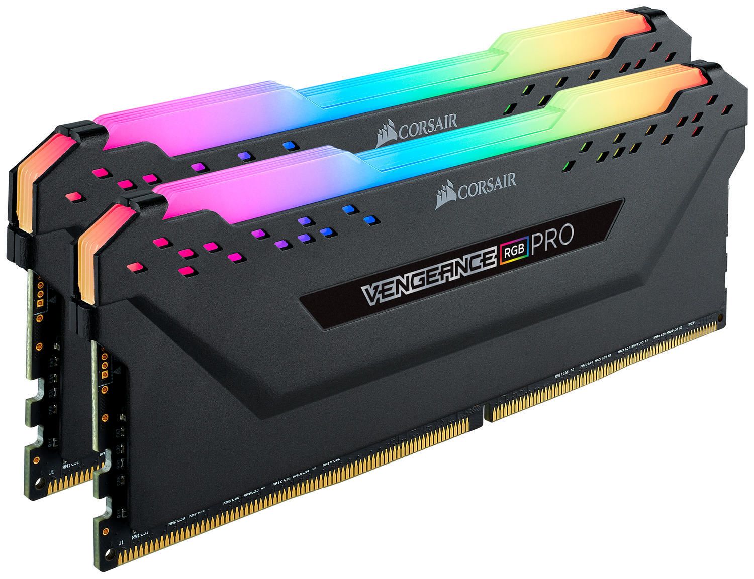 Memorie Corsair VENGEANCE RGB 16 GB DDR4 3600 MHz CL18, kit 2 x 8 GB, Negru, RGB