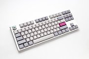 Ducky One 3 Mist Grey TKL Gaming Keyboard  RGB LED - MX-Silent-Red