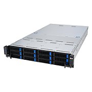 Platforma Asus Rack (2U) RS520A-E12-RS12U AMD Epyc 9004 (12x NVMe  2xM.2  2xGPU  2x1Gbe  IPMI  1+1 1600W)