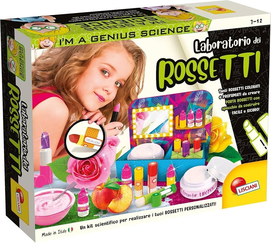 I'm a Genius The Great Laboratory of Lipsticks and Lip Glosses LISCIANI