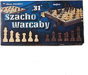 Chess and checkers 31cm. MAGIERA