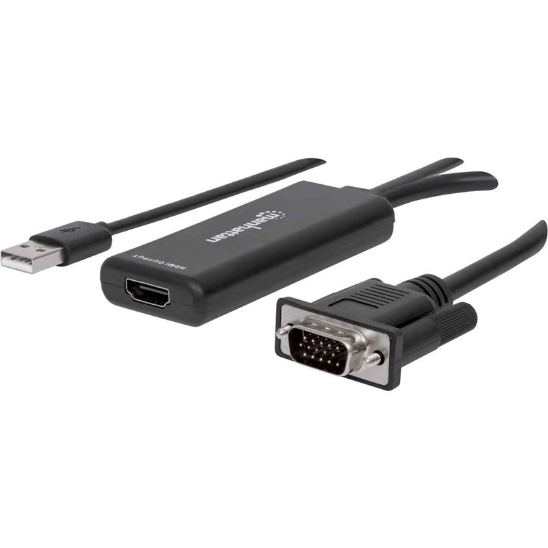 Manhattan VGA and USB to HDMI Converte