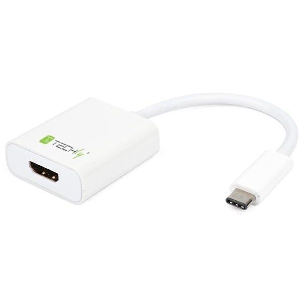 Techly Konverter Kabel Adapter USB 3.1 TypeC auf HDMI