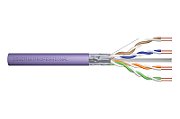 DIGITUS Cat.6 Installation Cable  F/UTP  Dca  AWG23/1  LSOH  50m  Purple