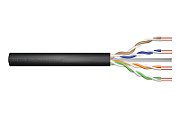 Outdoor Dry Installation Cable DIGITUS cat.6 U/UTP  Fca  AWG 24/1  PE  50m  black