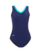 Women's swimsuit Crowell Angie col.02 navy-blue 38