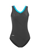 Women's swimsuit Crowell Angie col.03 grey-blue 38