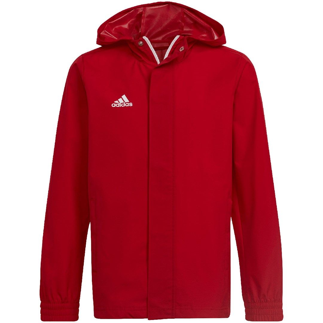 adidas Entrada 22 All-Weather Jacket Red IK4013