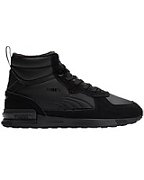 Men's Puma Graviton Mid Shoes Black 383204 01