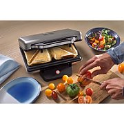WMF 0415150011 sandwich maker 800 W Black  Silver