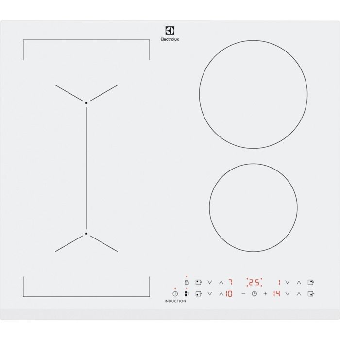 Electrolux LIV63431BW White Built-in 59 cm Zone induction hob 4 zone(s)