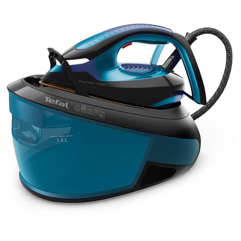Tefal Express Vision SV8151 2800 W 1.8 L Durilium AirGlide Autoclean soleplate Blue  Black
