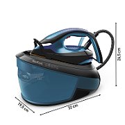 Tefal Express Vision SV8151 2800 W 1.8 L Durilium AirGlide Autoclean soleplate Blue  Black