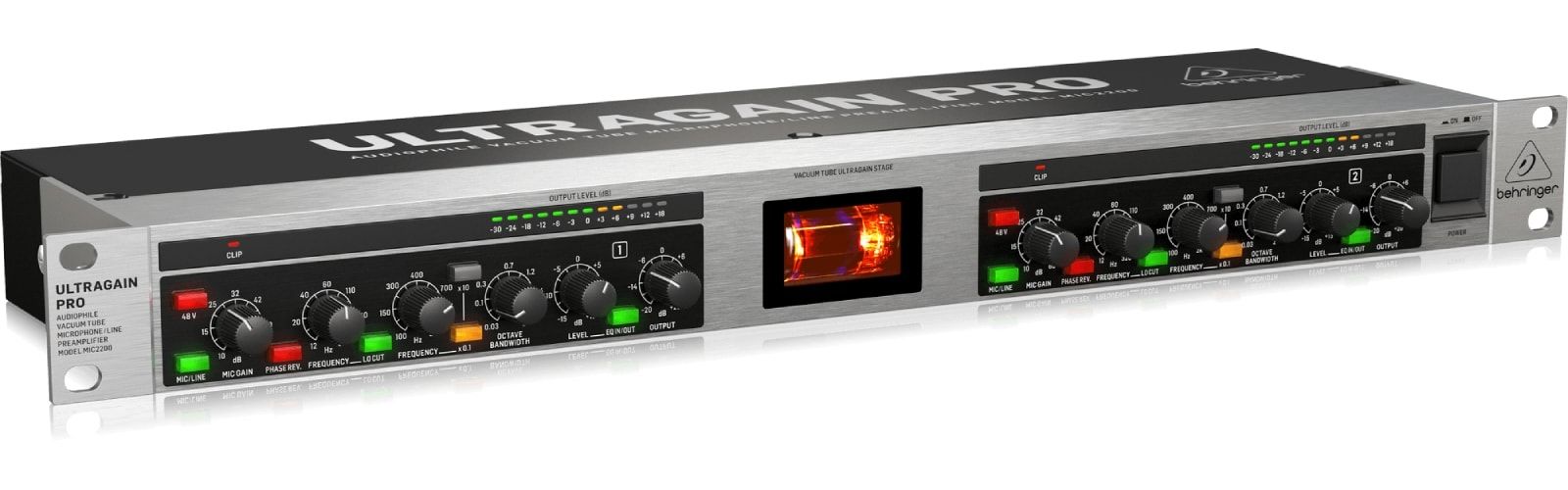 Behringer MIC2200 V2 Przedwzmacniacz mikrofonowy lampowy