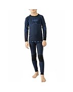 Viking Riko Thermal Underwear for Kids Black-Blue 500-14-3030-15 116-128cm