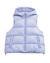 Women's down vest 4F F092 light purple 4FSS23TDJAF092 52S