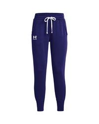 Women's Under Armour Rival Fleece trousers navy blue 1356416 468