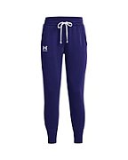 Women's Under Armour Rival Fleece trousers navy blue 1356416 468