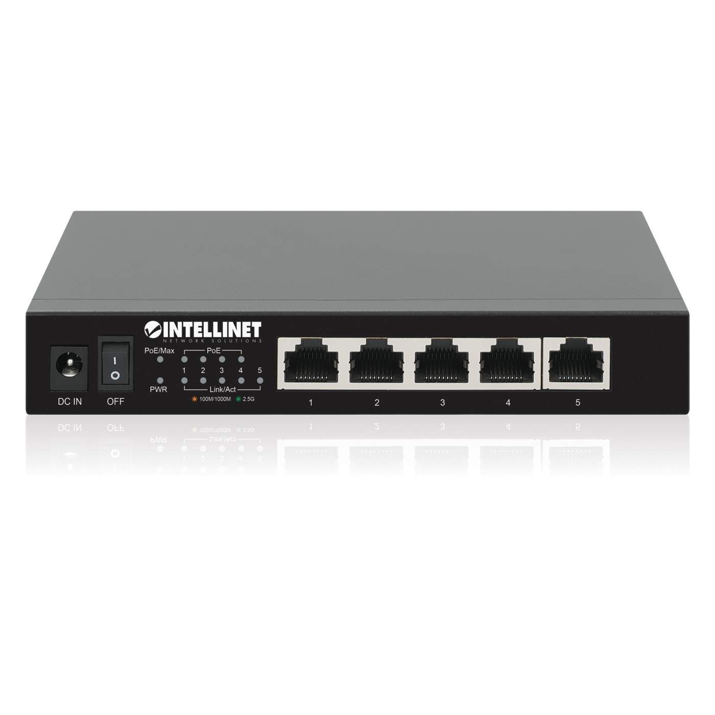 Switch Intellinet 8153600, 5 porturi 100 / 1000 / 2500 MBs