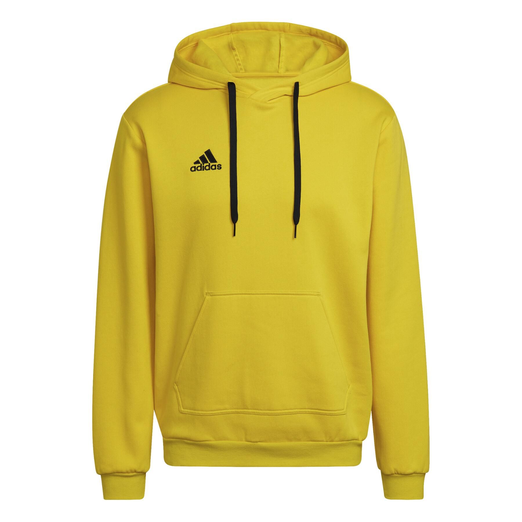 adidas Entrada 22 Hoody Yellow HI2140 2XL Men's Sweatshirt
