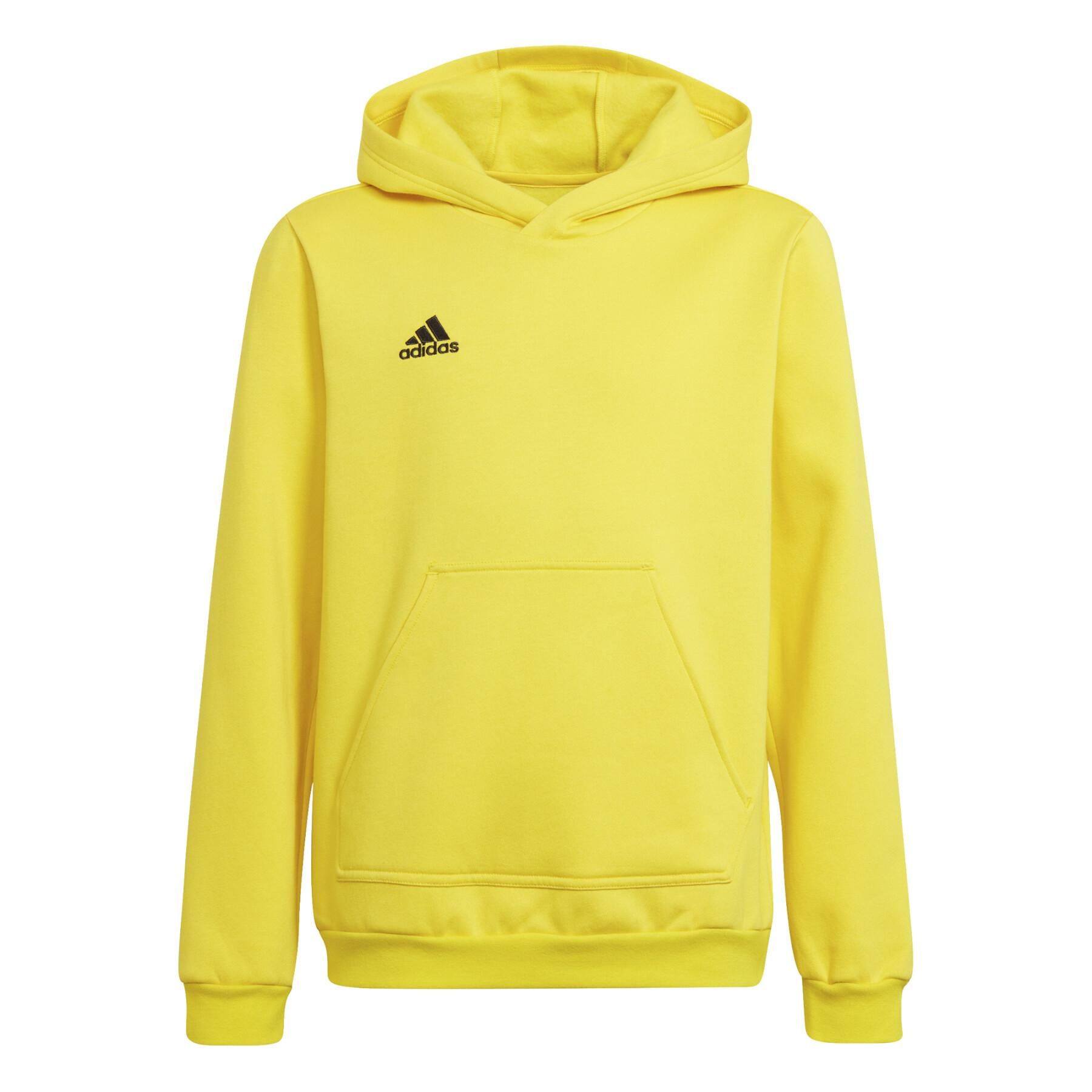 adidas Entrada 22 Hoody yellow HI2142 116cm