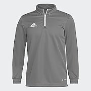 Sweatshirt for kids adidas Entrada 22 Training Top gray H57549 116cm