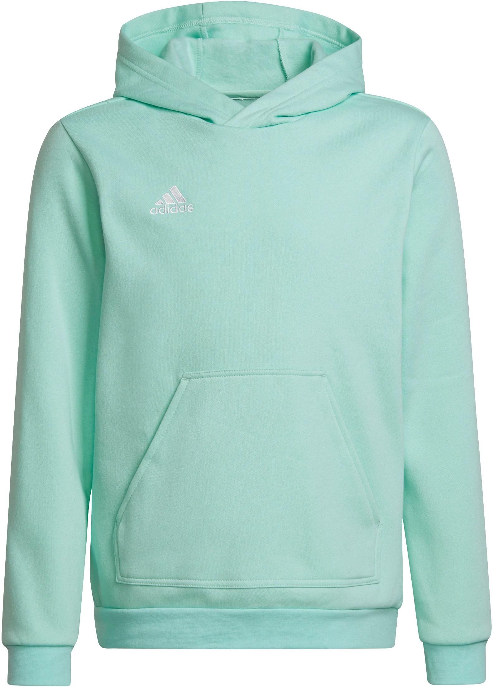 adidas Entrada 22 Hoody Sweatshirt Mint HC5066 164cm