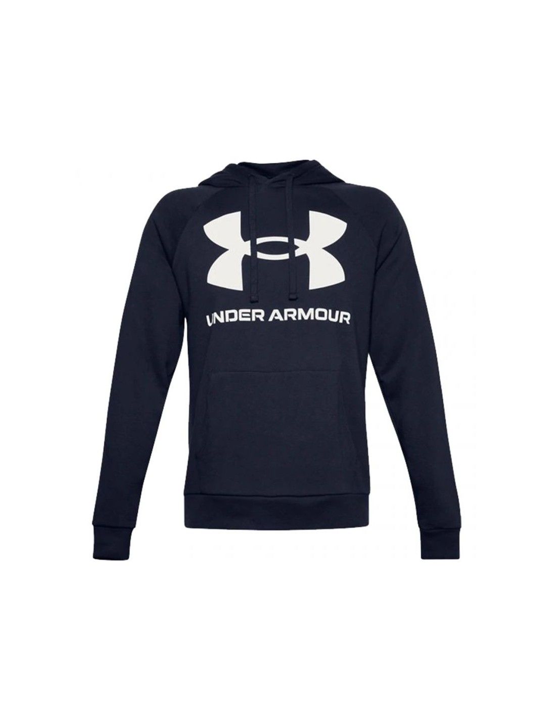 Under Armour Men's Rival Fleece Big Logo HD Navy Blue 1357093 410